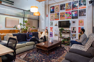 1 Person Coworking Desk