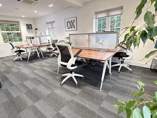 1 Person Coworking Desk
