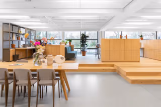1 Person Coworking Desk