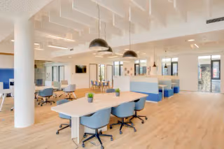 1 Person Coworking Desk