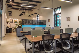 2 Person Coworking Desk