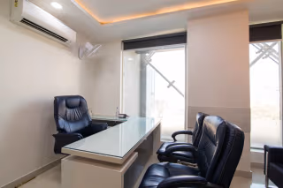 3 Person Coworking Desk