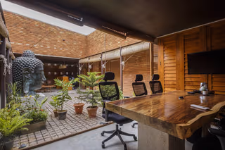 3 Person Coworking Desk