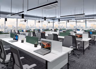 100 Person Private Office