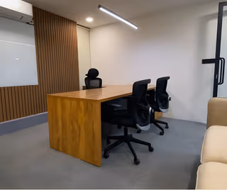 6 Person Coworking Desk