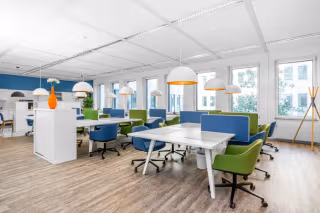 1 Person Coworking Desk