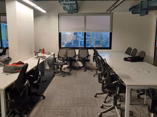 3 Person Coworking Desk