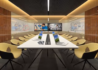 1 Person Coworking Desk