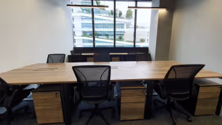 9 Person Coworking Desk