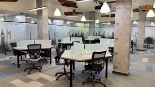 2 Person Coworking Desk