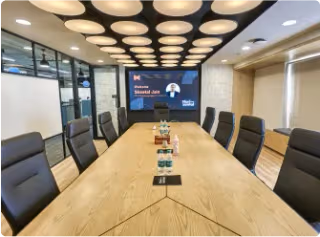 300 Person Private Office