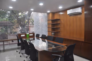 7 Person Coworking Desk