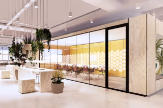 2 Person Coworking Desk