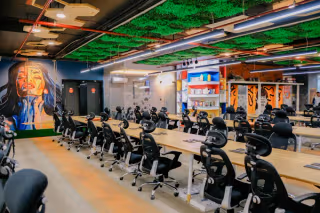 2 Person Coworking Desk