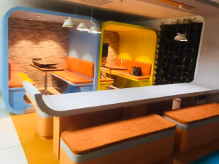 1 Person Coworking Desk