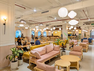 1 Person Coworking Desk