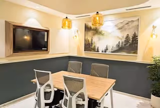 5 Person Coworking Desk
