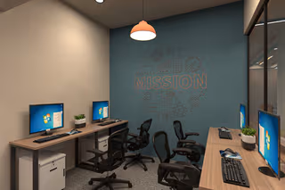 30 Person Private Office