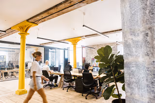 1 Person Coworking Desk