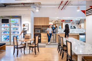 3 Person Coworking Desk