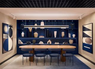 3 Person Coworking Desk