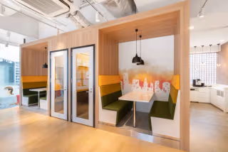 1 Person Coworking Desk