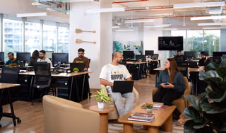 1 Person Coworking Desk