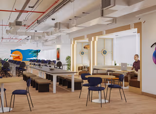 1 Person Coworking Desk