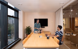 3 Person Coworking Desk