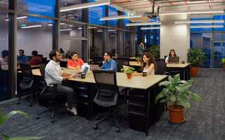 1 Person Coworking Desk