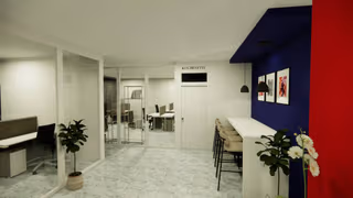 4 Person Private Office