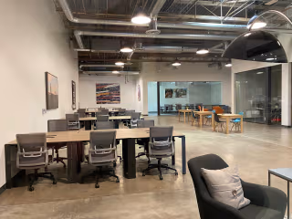 1 Person Coworking Desk