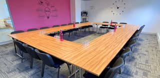 2 Person Coworking Desk