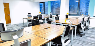 1 Person Coworking Desk