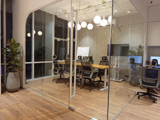 2 Person Coworking Desk