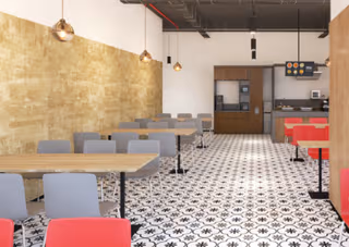 1 Person Coworking Desk