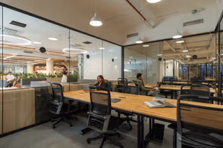 100 Person Private Office