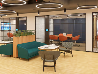 1 Person Coworking Desk