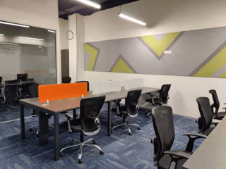 5 Person Coworking Desk
