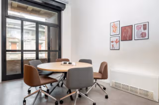 1 Person Coworking Desk
