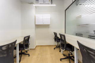 3 Person Coworking Desk