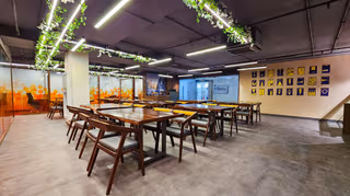 5 Person Coworking Desk