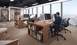 5 Person Private Office