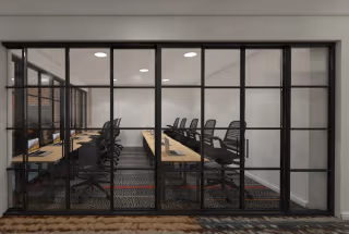 4 Person Coworking Desk