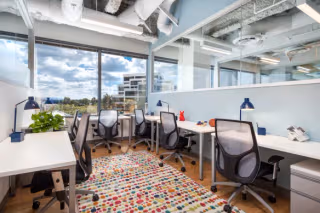 1 Person Coworking Desk