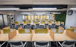 10 Person Coworking Desk
