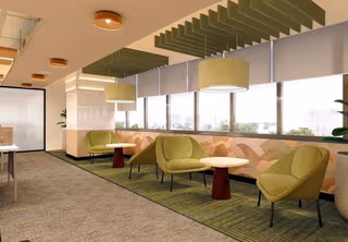 200 Person Private Office