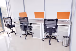 2 Person Coworking Desk