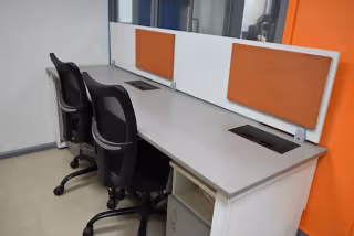 3 Person Coworking Desk