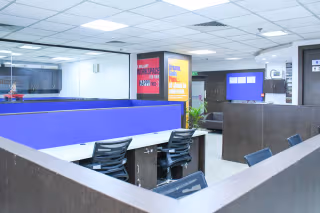 3 Person Coworking Desk